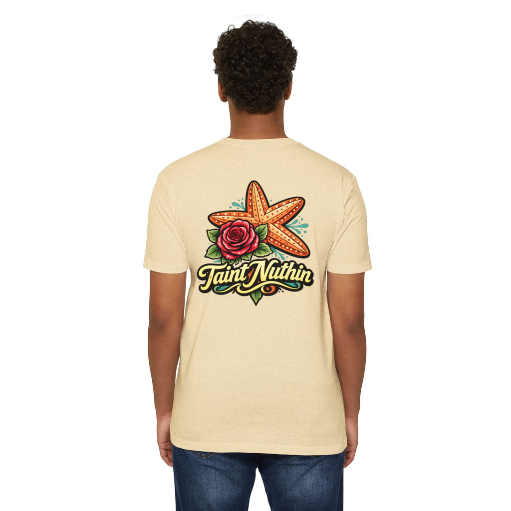 T-Shirt - 'Taint Nuthin' Starfish & Rose Graphic Tee