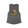 Women's Tank Top — 'Taint Nation' Starfish & Rose Beach Graphic