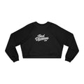 Cropped Pullover — 'Bad Decisions Co.' Retro Script Cropped Fleece