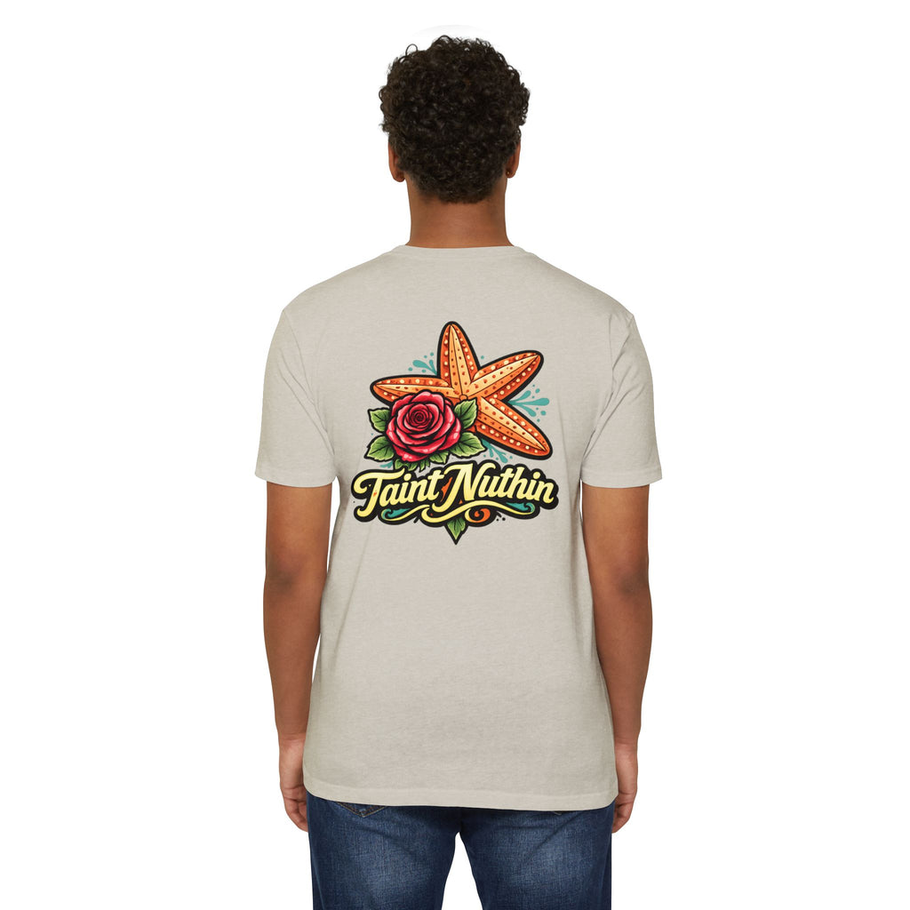 T-Shirt - 'Taint Nuthin' Starfish & Rose Graphic Tee