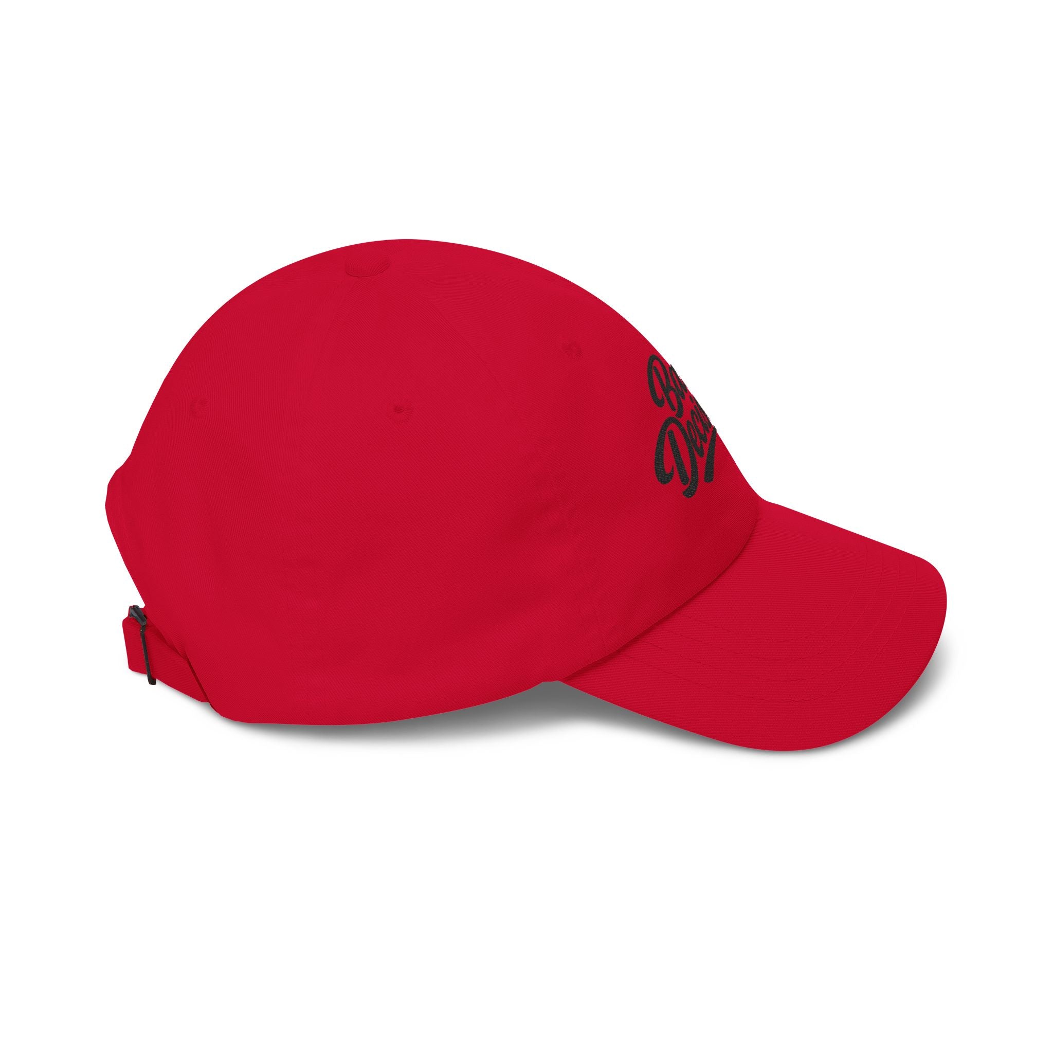 Bad Decisions Co. Classic Dad Cap — Embroidered Retro Script Baseball Hat