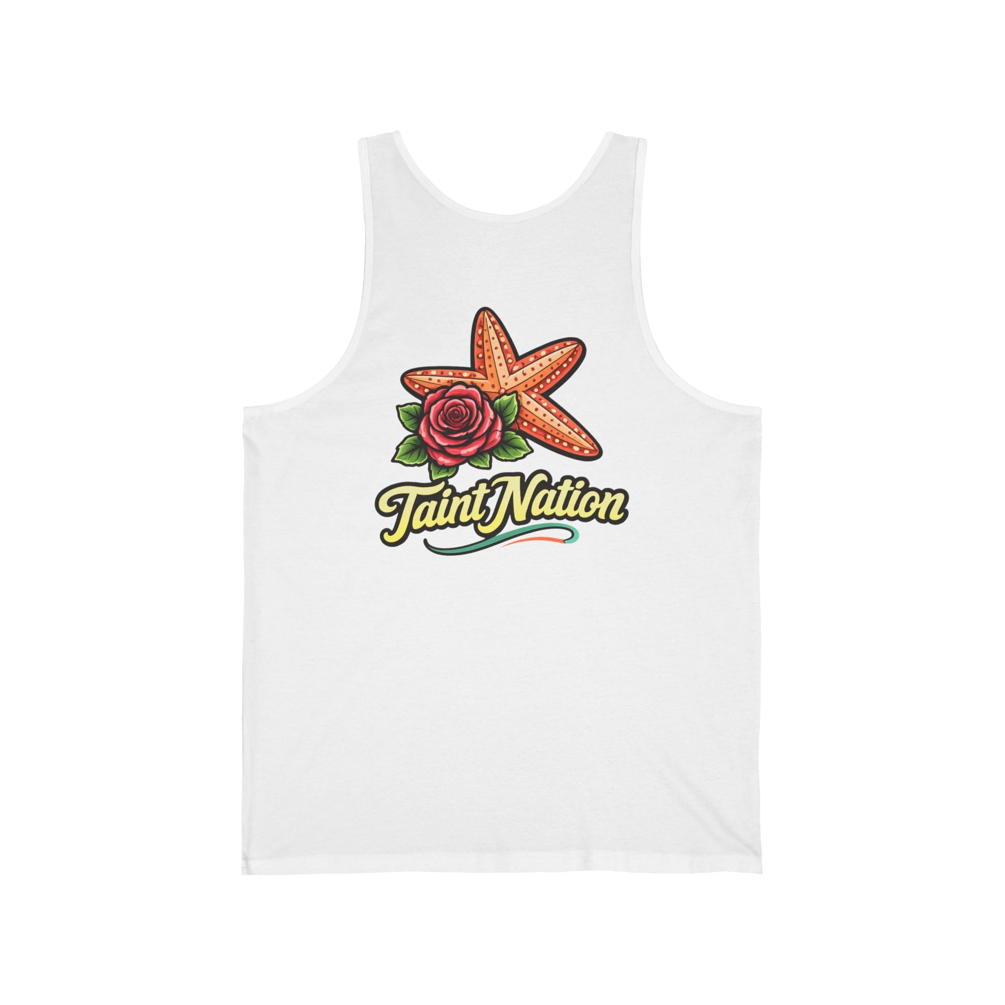 Starfish Rose Taint Nation Tank | Beach Graphic Summer Sleeveless Top