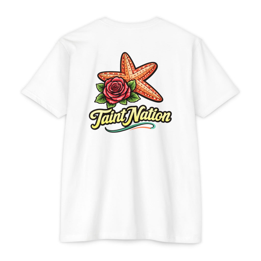 T-Shirt - 'Taint Nation' Starfish & Rose Graphic Tee