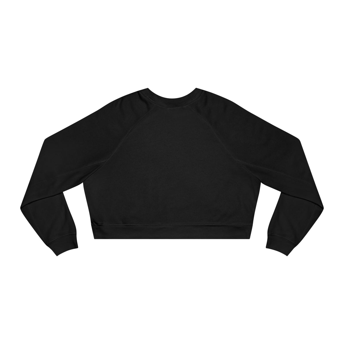 Cropped Pullover — 'Bad Decisions Co.' Retro Script Cropped Fleece