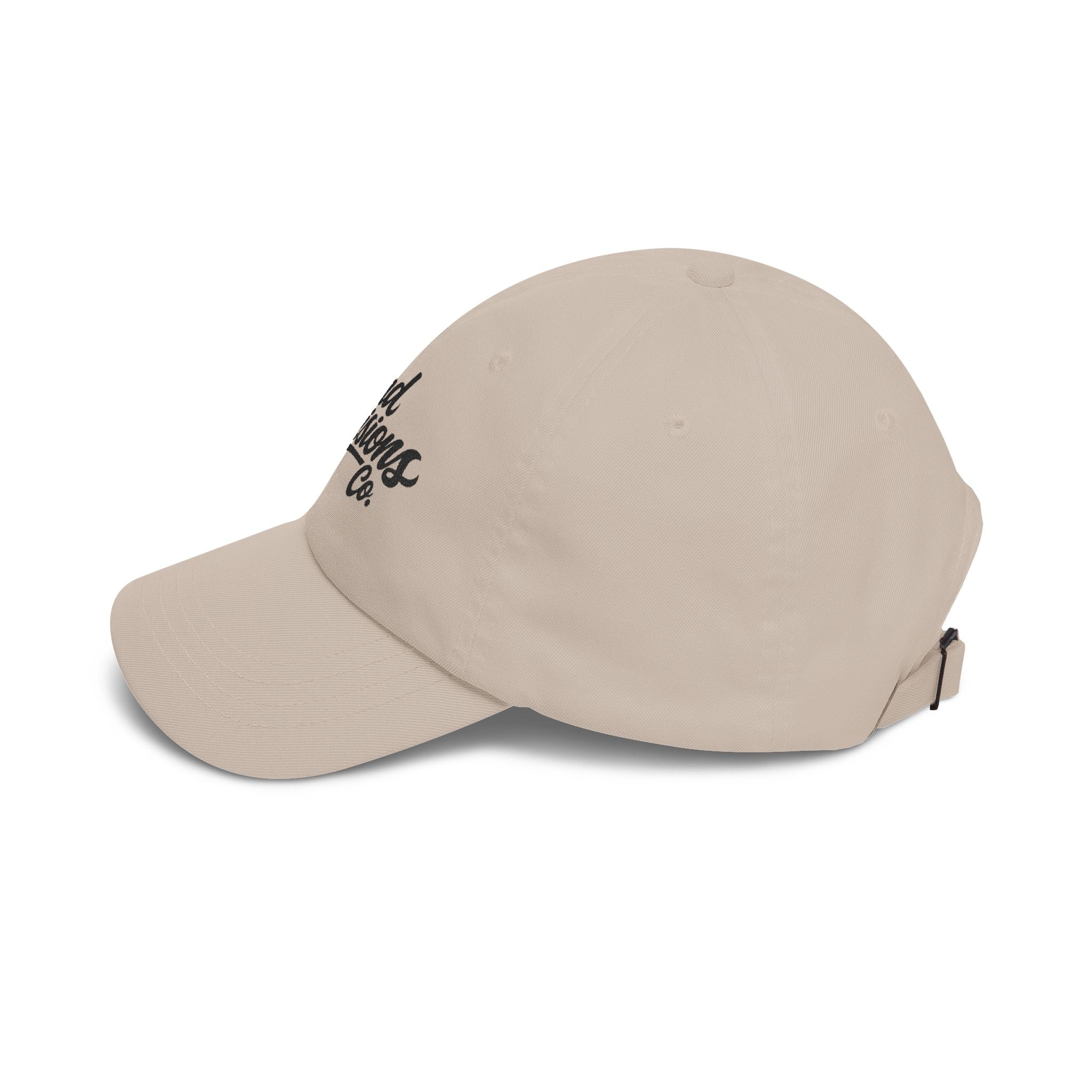 Bad Decisions Co. Classic Dad Cap — Embroidered Retro Script Baseball Hat