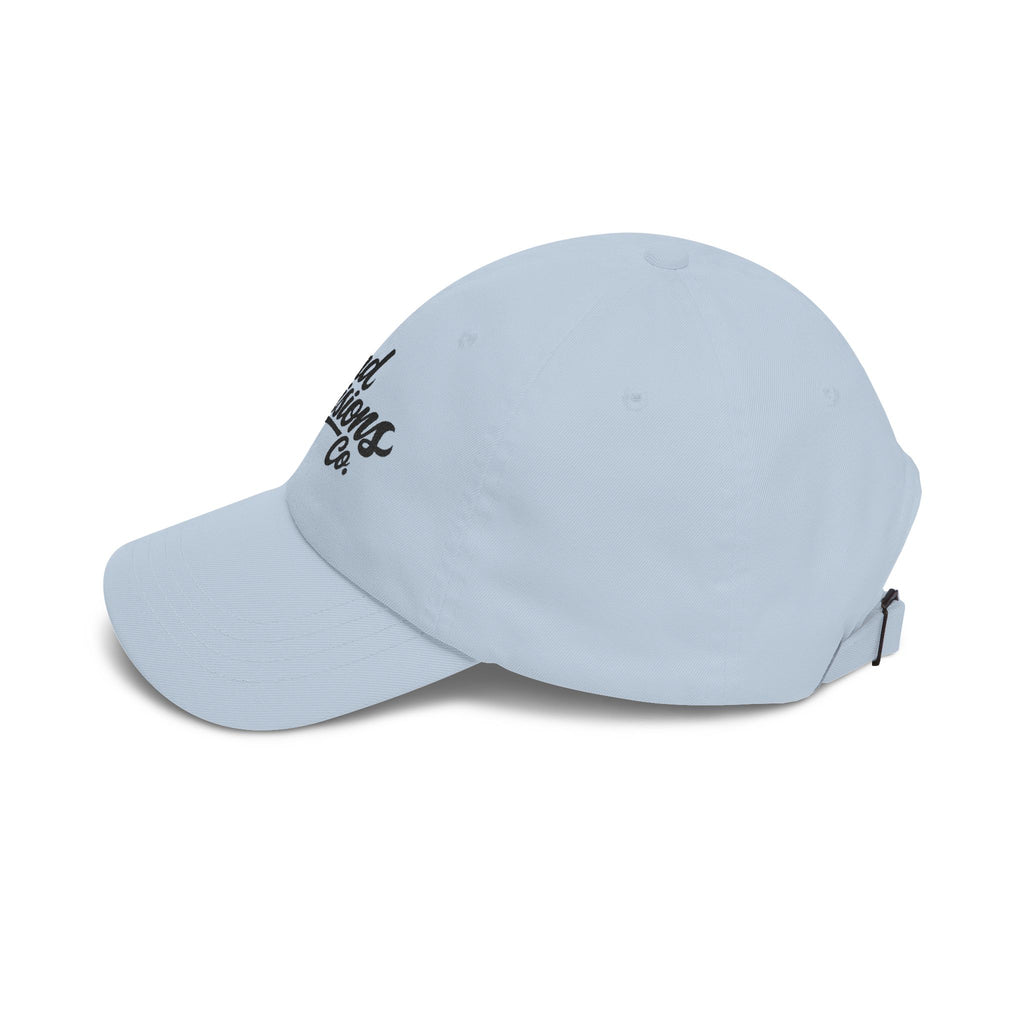 Bad Decisions Co. Classic Dad Cap — Embroidered Retro Script Baseball Hat