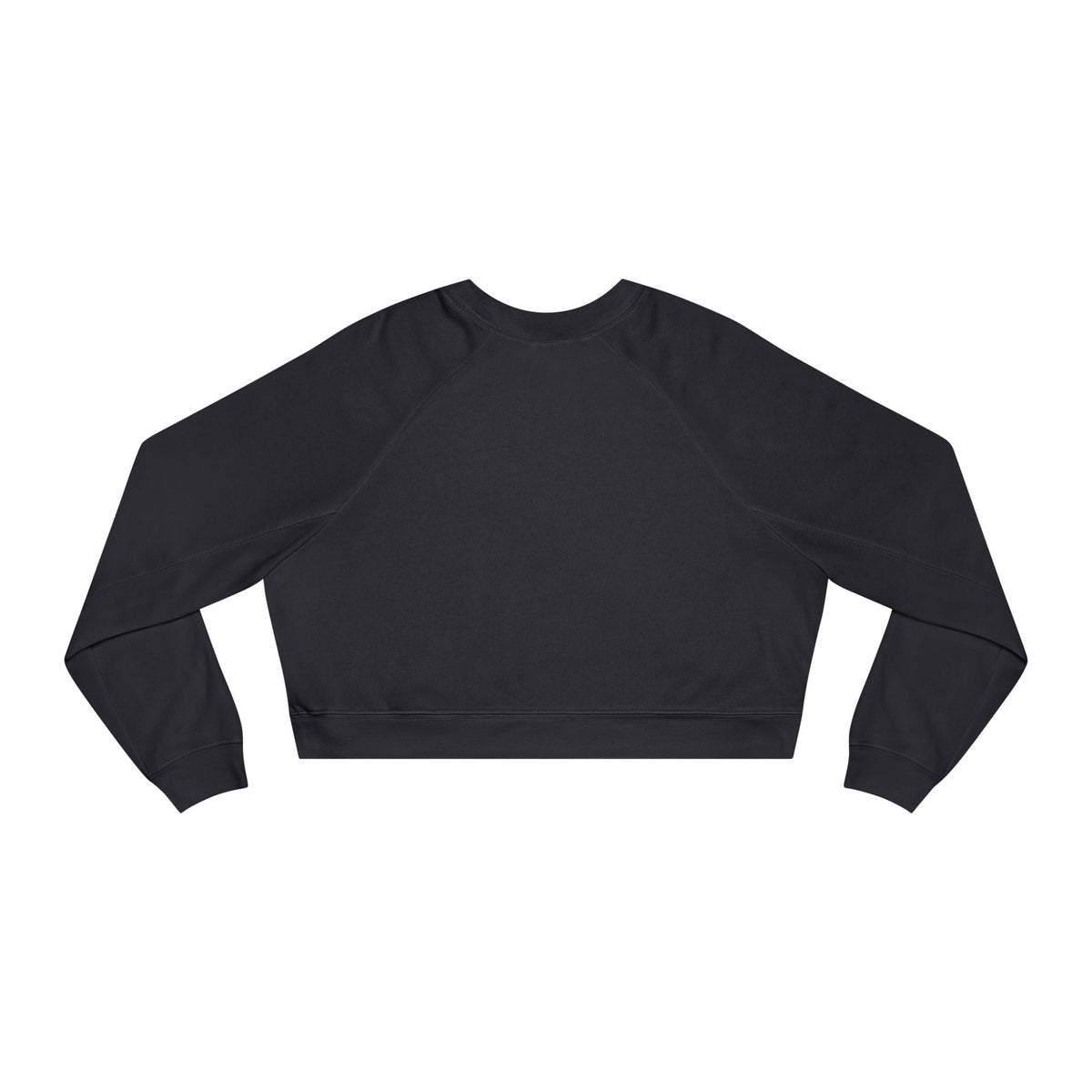 Cropped Pullover — 'Bad Decisions Co.' Retro Script Cropped Fleece