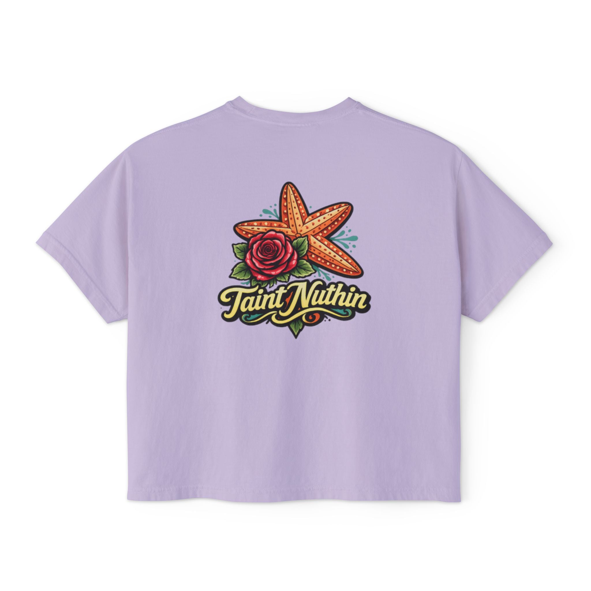 'Taint Nuthin' Women's Boxy Cropped T‑Shirt
