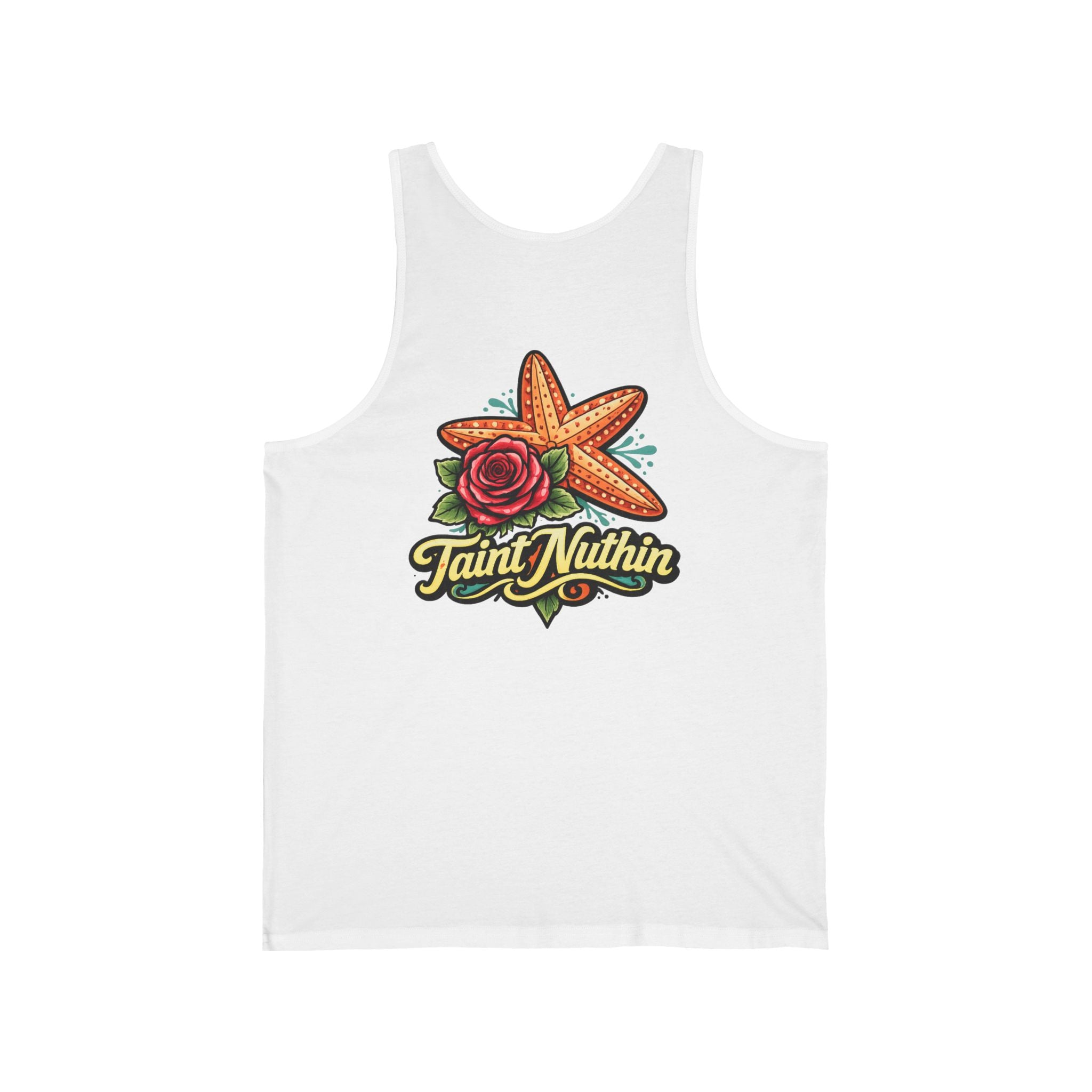 Starfish Rose Taint Nuthin Tank | Beach Graphic Summer Sleeveless Top