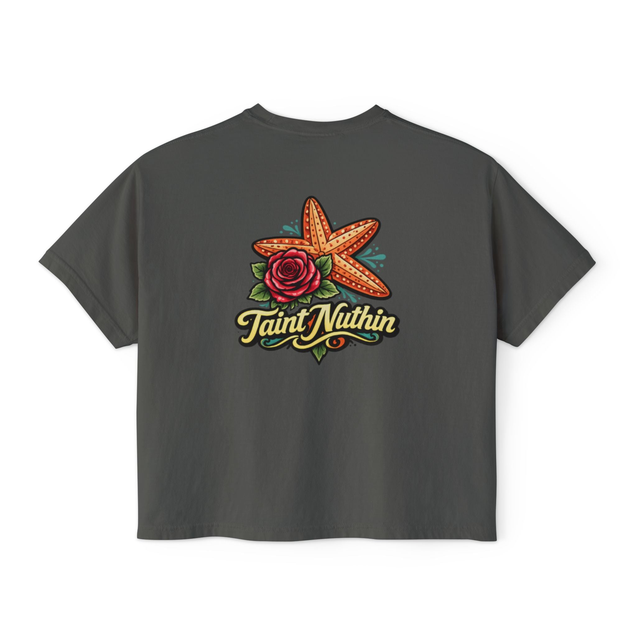 'Taint Nuthin' Women's Boxy Cropped T‑Shirt