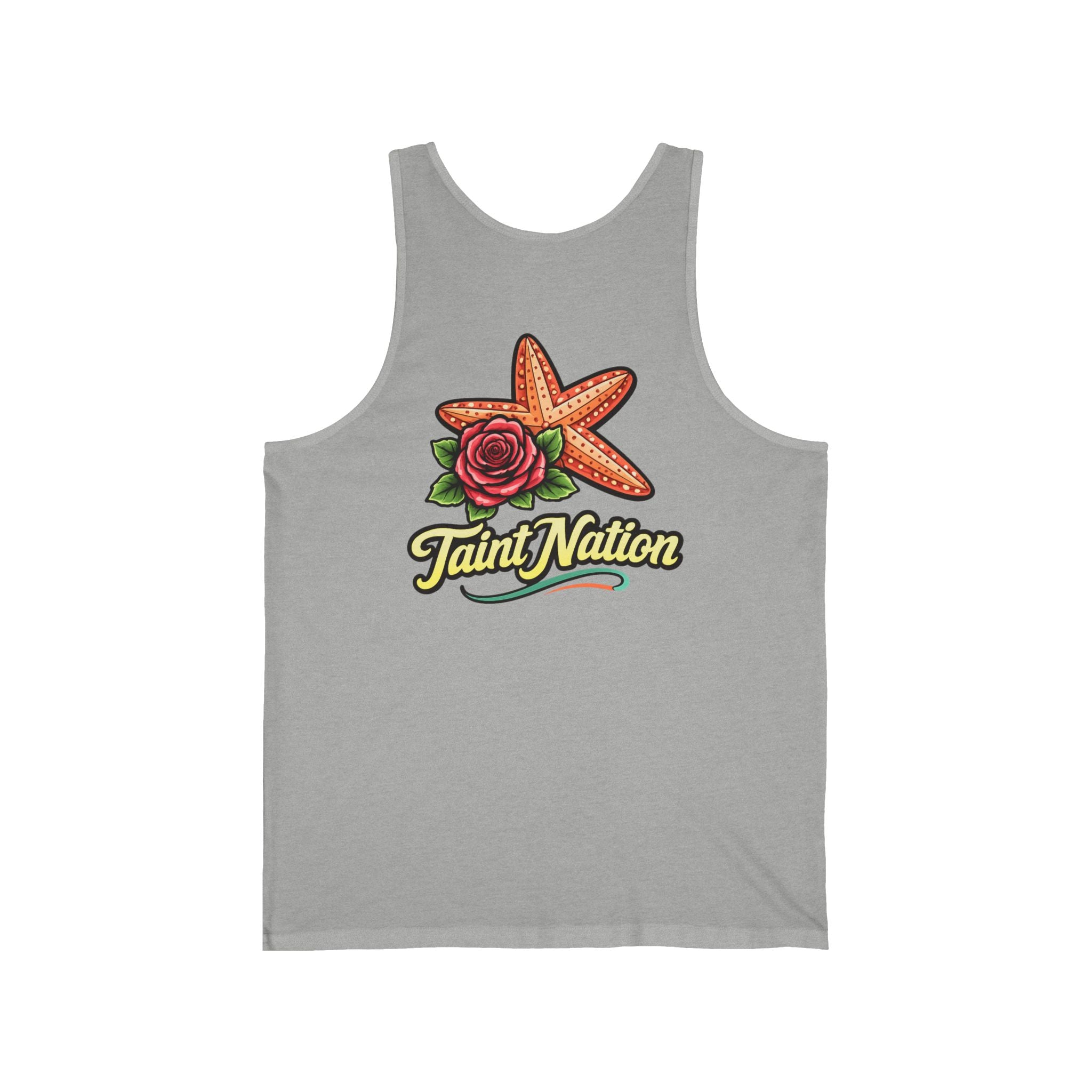 Starfish Rose Taint Nation Tank | Beach Graphic Summer Sleeveless Top