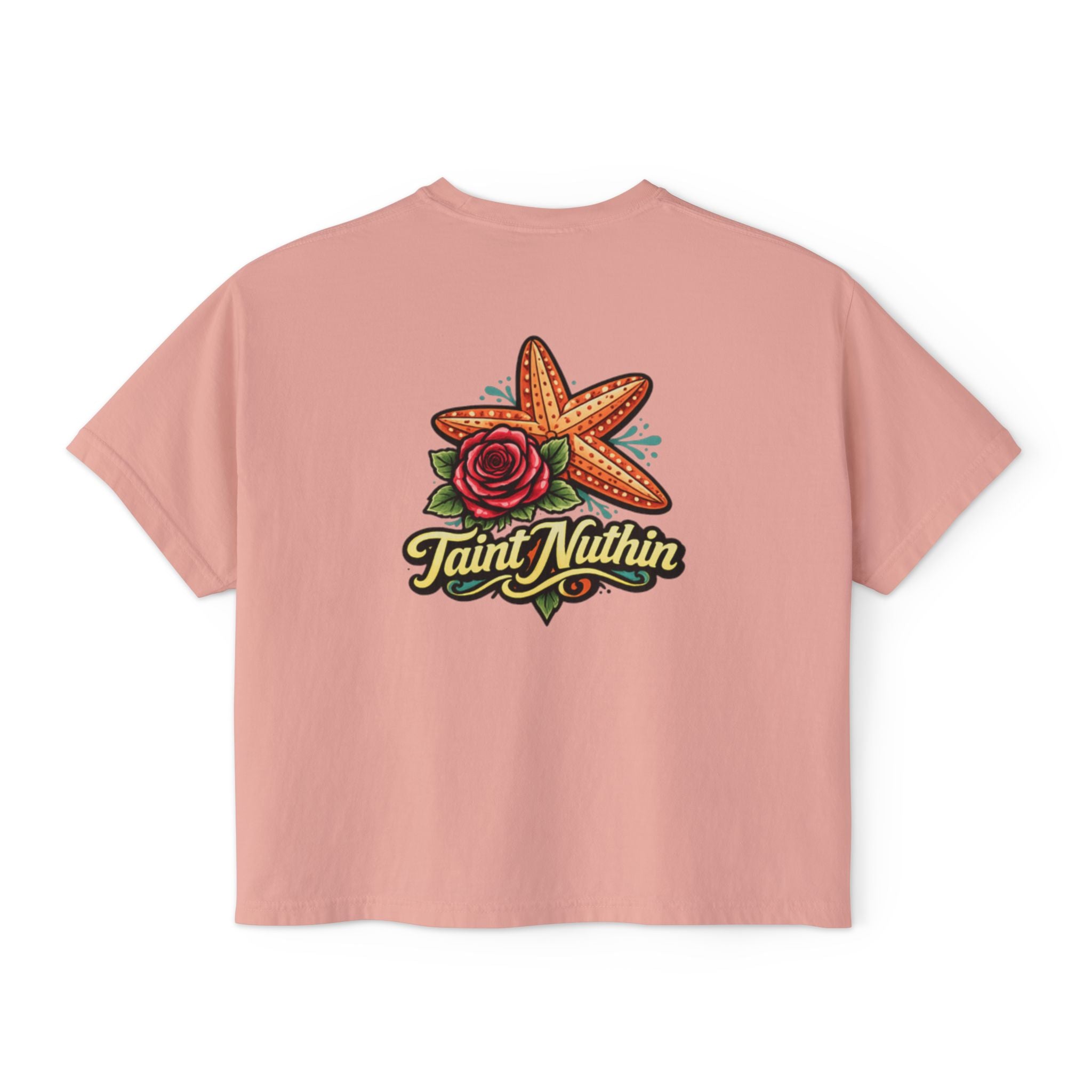'Taint Nuthin' Women's Boxy Cropped T‑Shirt