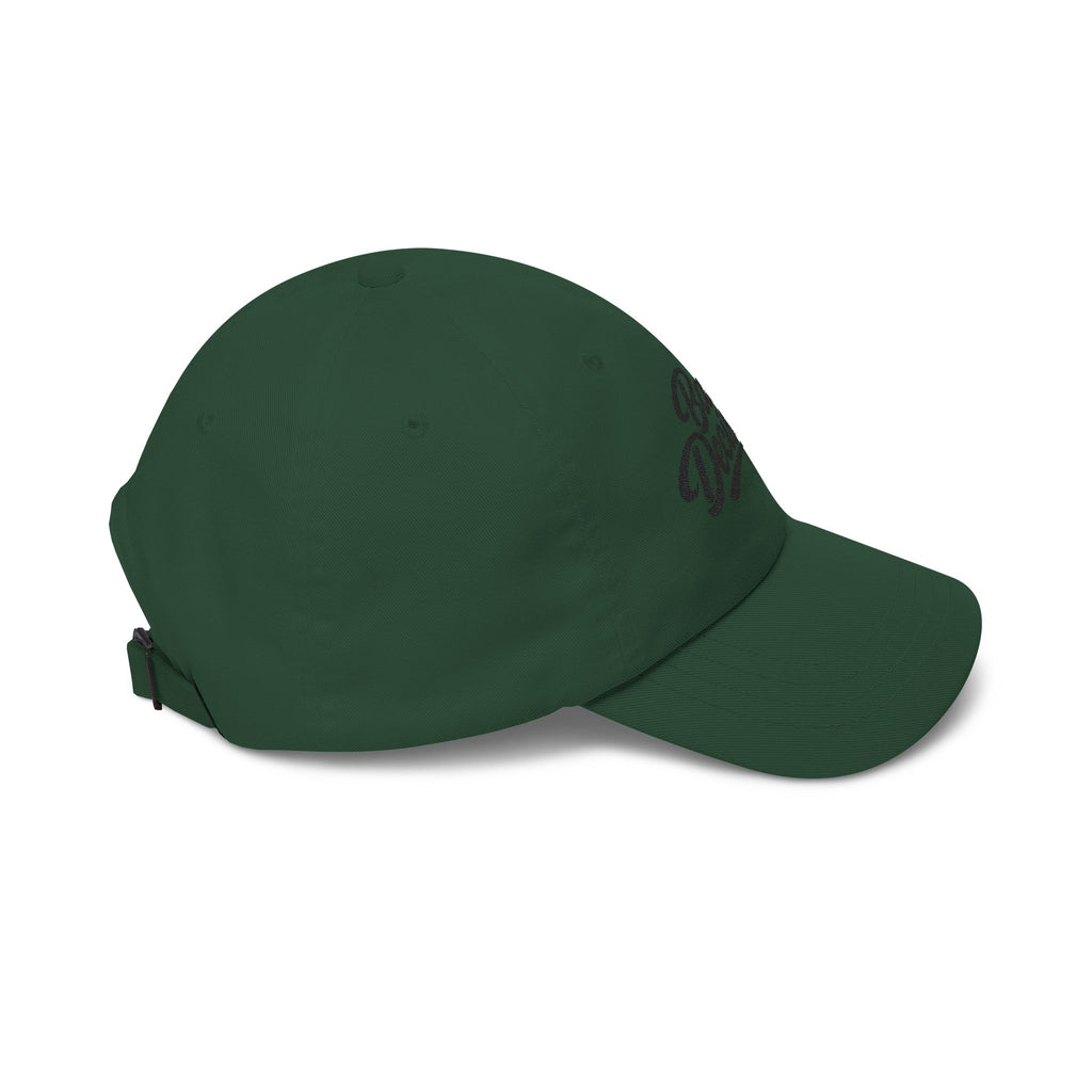 Bad Decisions Co. Classic Dad Cap — Embroidered Retro Script Baseball Hat