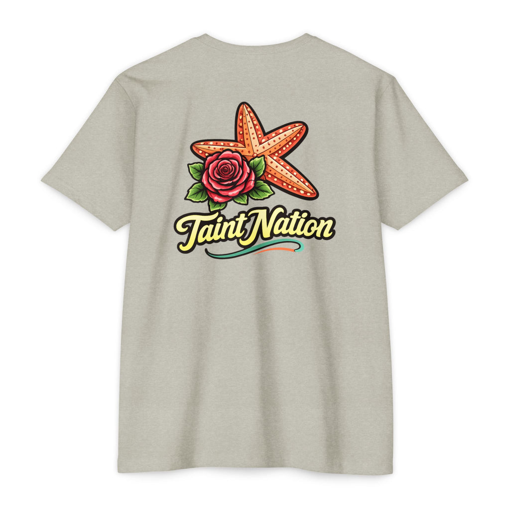 T-Shirt - 'Taint Nation' Starfish & Rose Graphic Tee