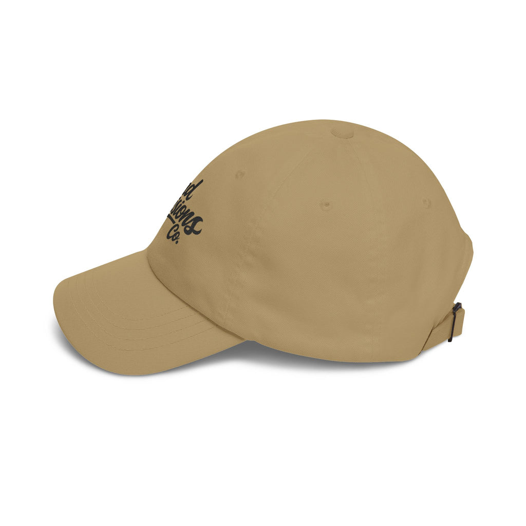 Bad Decisions Co. Classic Dad Cap — Embroidered Retro Script Baseball Hat