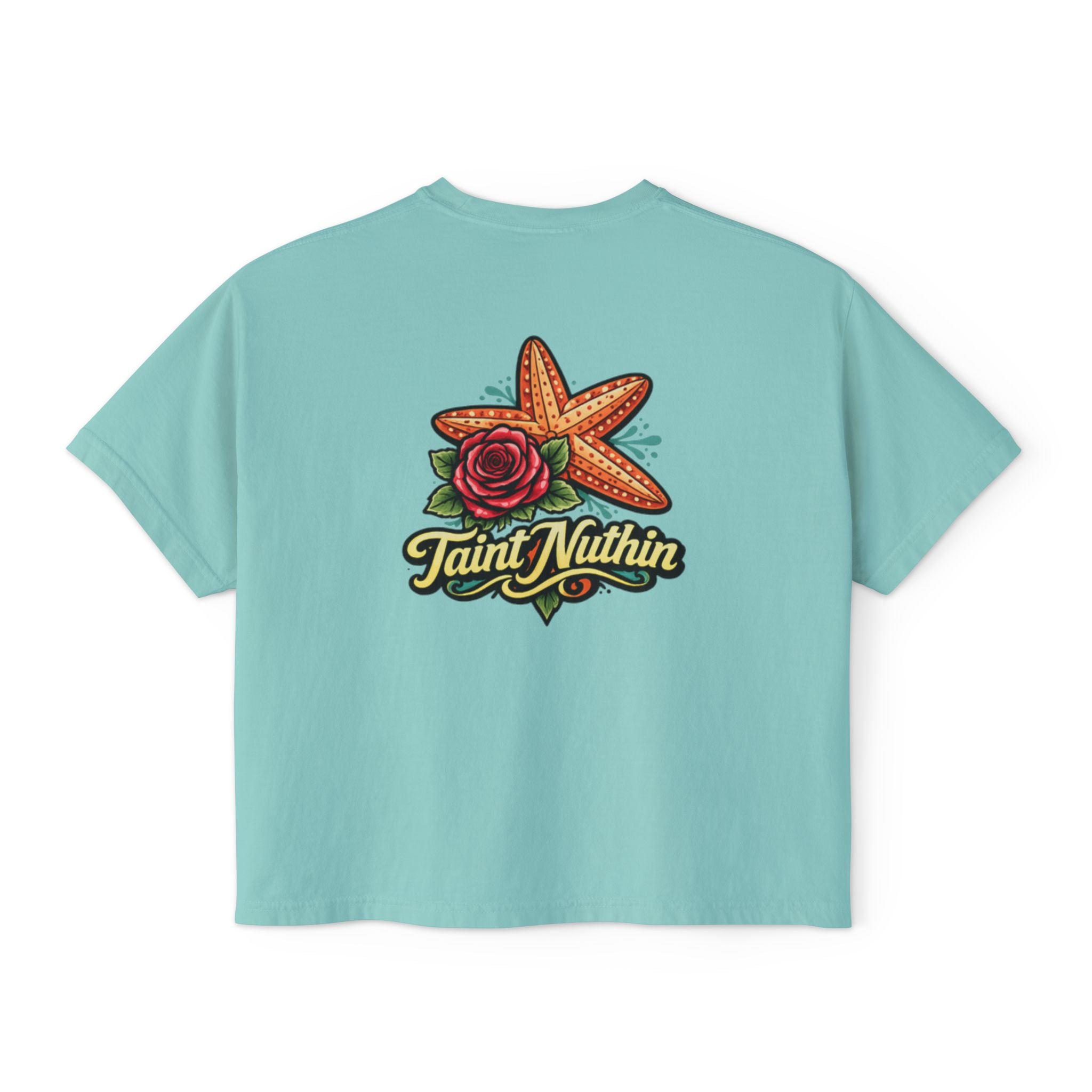 'Taint Nuthin' Women's Boxy Cropped T‑Shirt