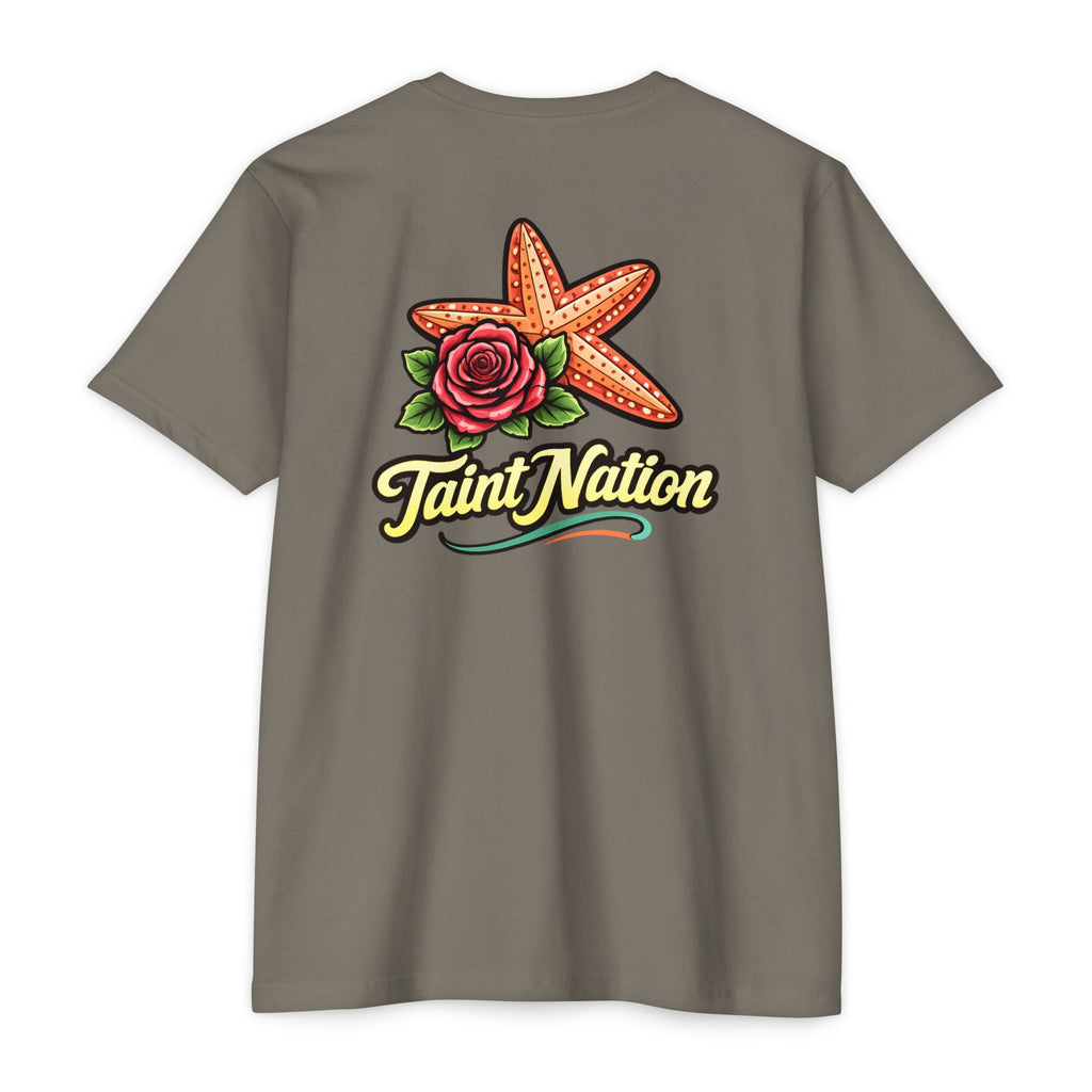 T-Shirt - 'Taint Nation' Starfish & Rose Graphic Tee