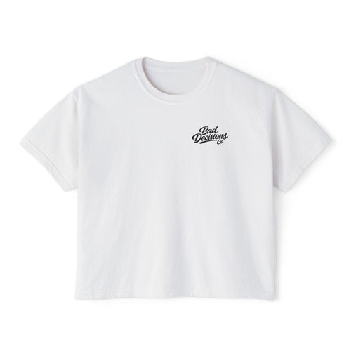 'Taint Nuthin' Women's Boxy Cropped T‑Shirt