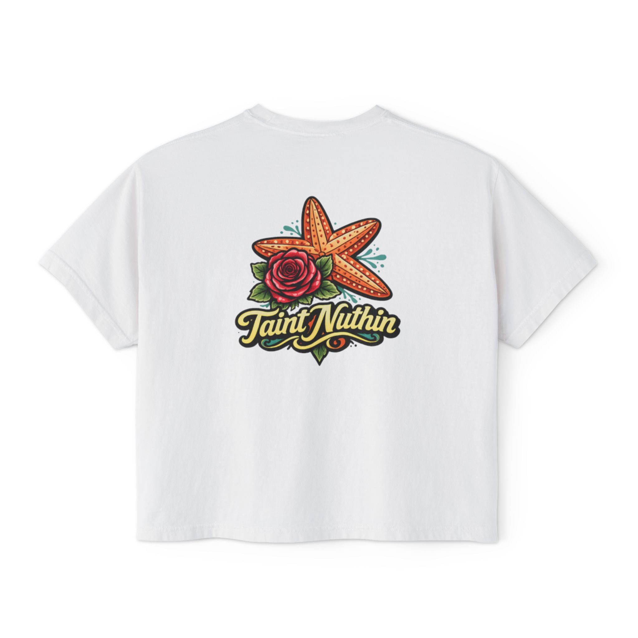 'Taint Nuthin' Women's Boxy Cropped T‑Shirt