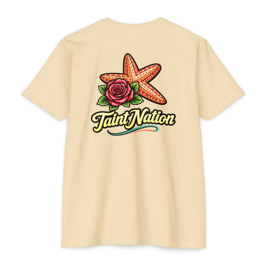 T-Shirt - 'Taint Nation' Starfish & Rose Graphic Tee