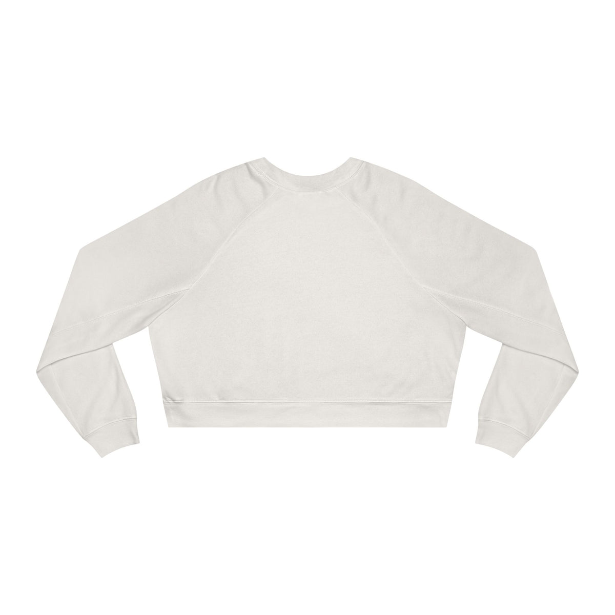 Cropped Pullover — 'Bad Decisions Co.' Retro Script Cropped Fleece