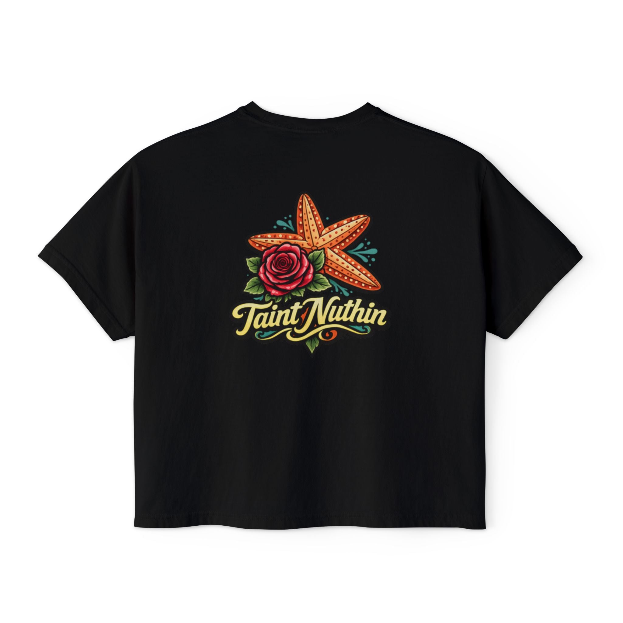 'Taint Nuthin' Women's Boxy Cropped T‑Shirt